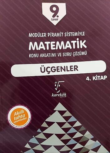  Beden Renk Karekök yayınları 9. sınıf matematik fasikulleri