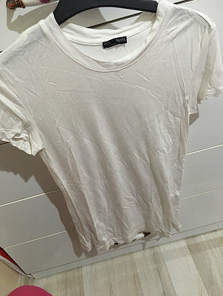 ZARA BEYAZ TİŞÖRT