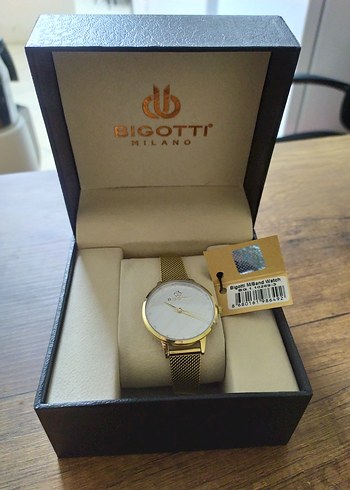 Bigotti Milano Altın Renk Kadın Kol Saati