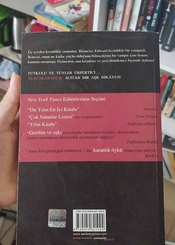 Alacakaranlık - Stephenie Meyer