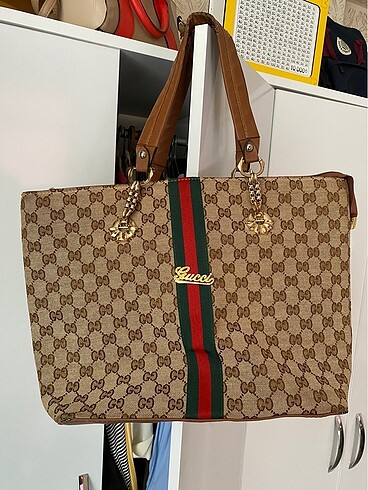 Gucci büyük replika kol çantası