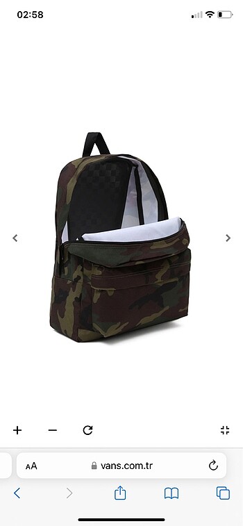 Beden yeşil Renk Vans çanta
