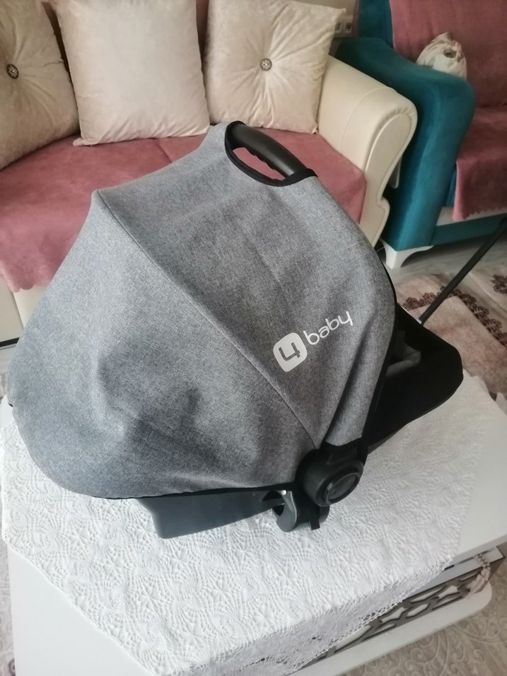 Gri Bebek Oto Koltuğu - Görsel 2