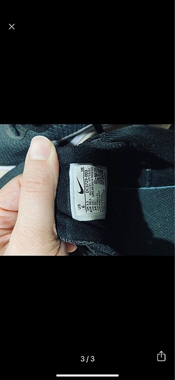 36,5 Beden Nike Orjinal kadın ayakkabı