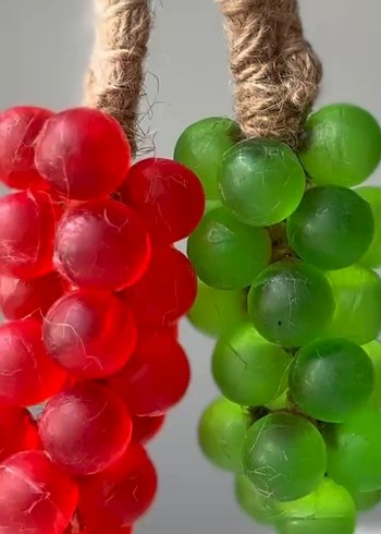 Üzüm Şeklinde Asılabilir Sabunlar - Görsel 2