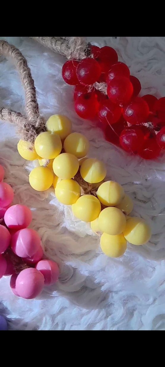 Üzüm Şeklinde Renkli Sabunlar - Görsel 2