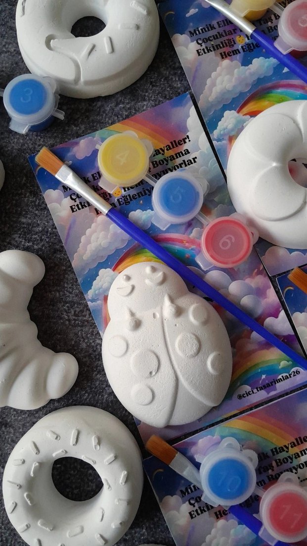 Taş Boyama Seti - Görsel 4