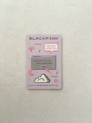 Diğer Blackpink deco kit jisoo pc