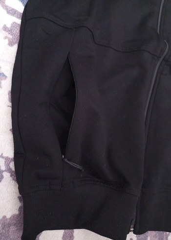 #Nike Siyah Fermuarlı Erkek Sweatshirt - Görsel 6