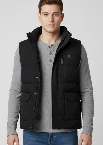 #Columbia Fermuarlı Erkek Yelek - Görsel 2