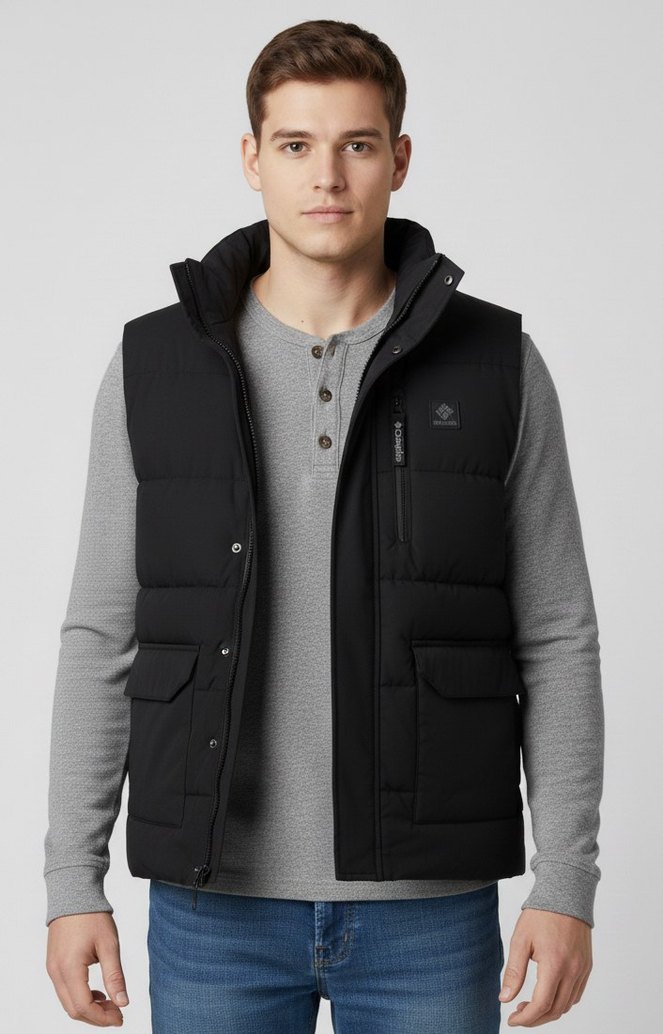 #Columbia Fermuarlı Erkek Yelek - Görsel 2