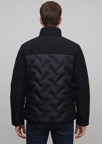 #Calvin Klein Siyah  Erkek şişme Mont - Görsel 4