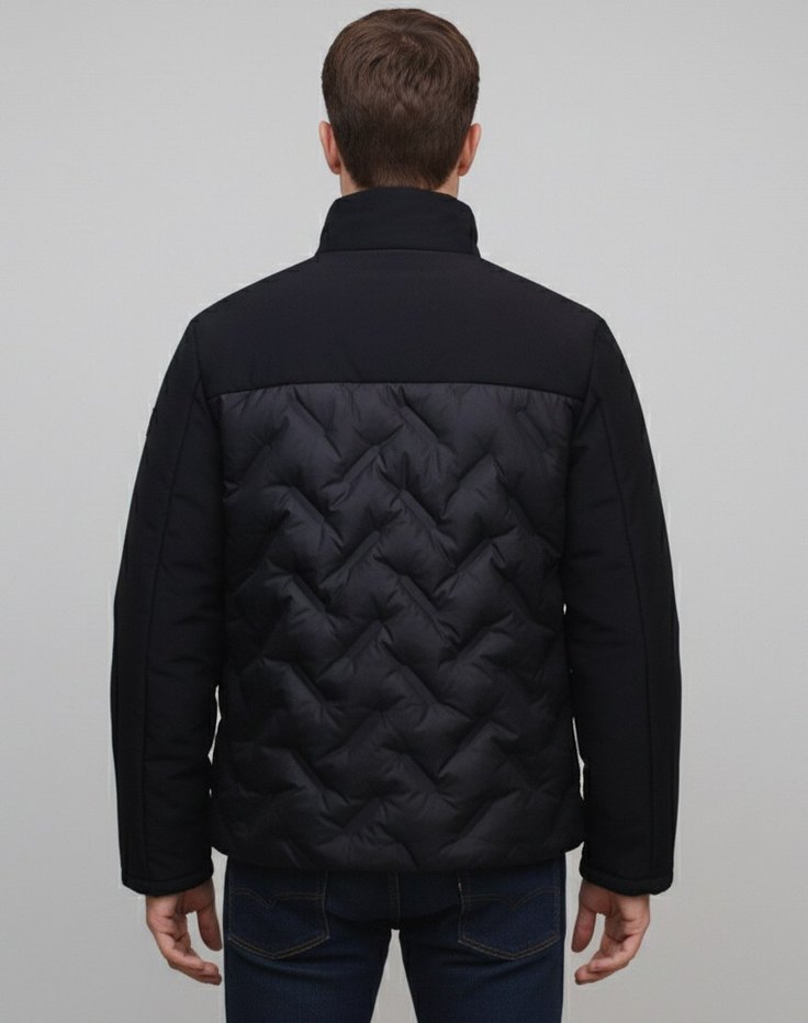 #Calvin Klein Siyah  Erkek şişme Mont - Görsel 4