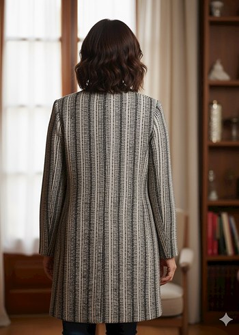 #Koton Tüvit/Dokulu Kumaş Ceket - Görsel 5