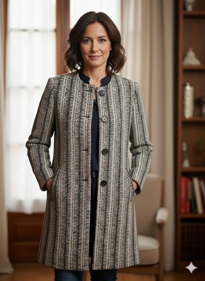 #Koton Tüvit/Dokulu Kumaş Ceket - Görsel 2