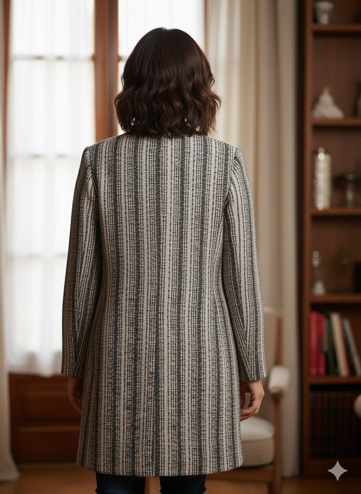 #Koton Tüvit/Dokulu Kumaş Ceket - Görsel 5