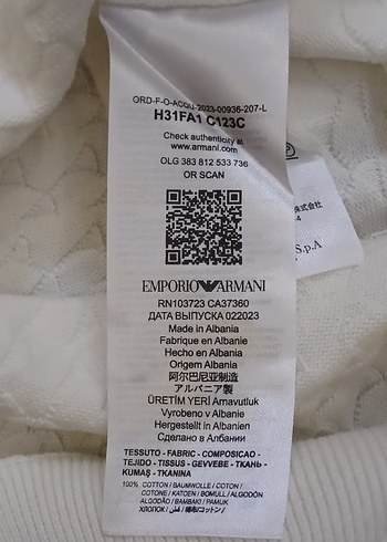 #Emporio Armani erkek triko kazak - Görsel 11