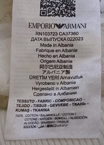 #Emporio Armani erkek triko kazak - Görsel 10