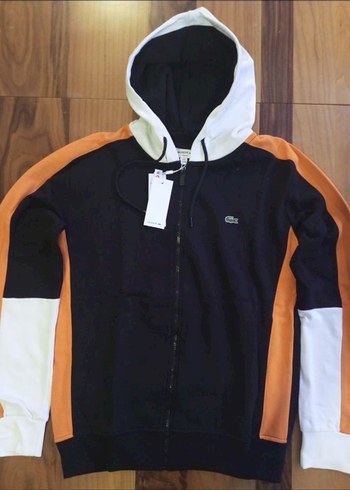 xl Beden #lacoste zip-up sweatshirt