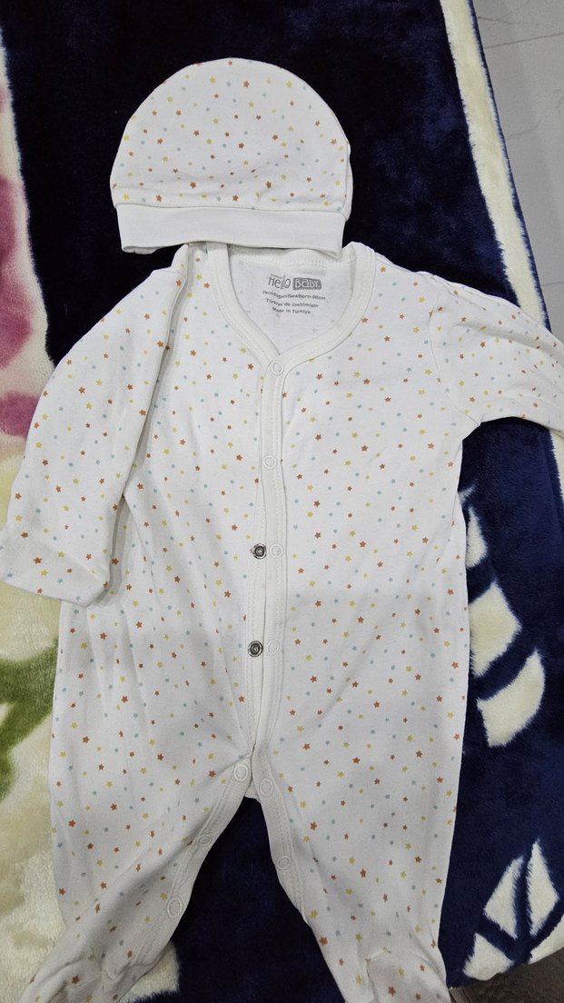 Hellobaby Erkek Bebek Yenidoğan Tulum - Görsel 5