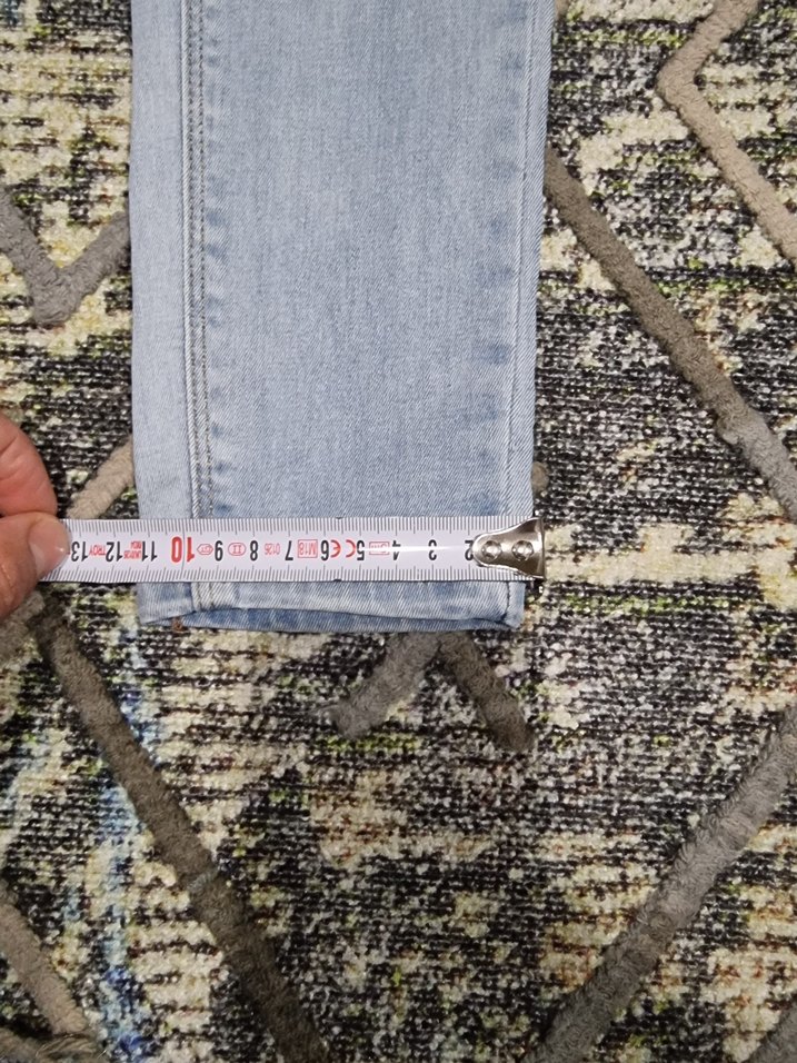 Gri Tie-Dye Kadın Denim Pantolon - Görsel 2