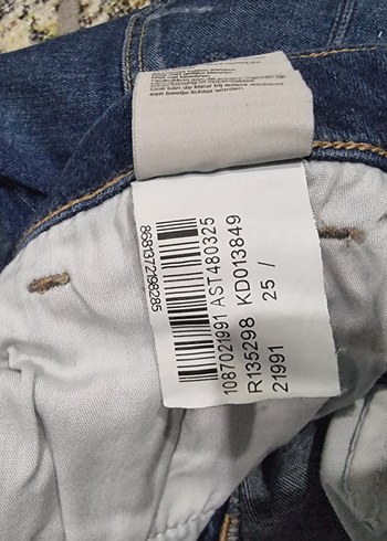 Mavi marka mavi renk kadın kot pantolon - Görsel 6