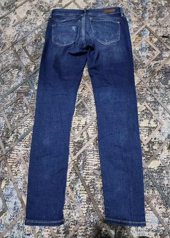 Mavi marka mavi renk kadın kot pantolon - Görsel 8