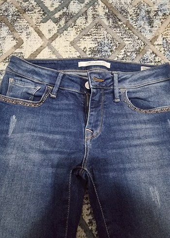 Mavi marka mavi renk kadın kot pantolon - Görsel 3