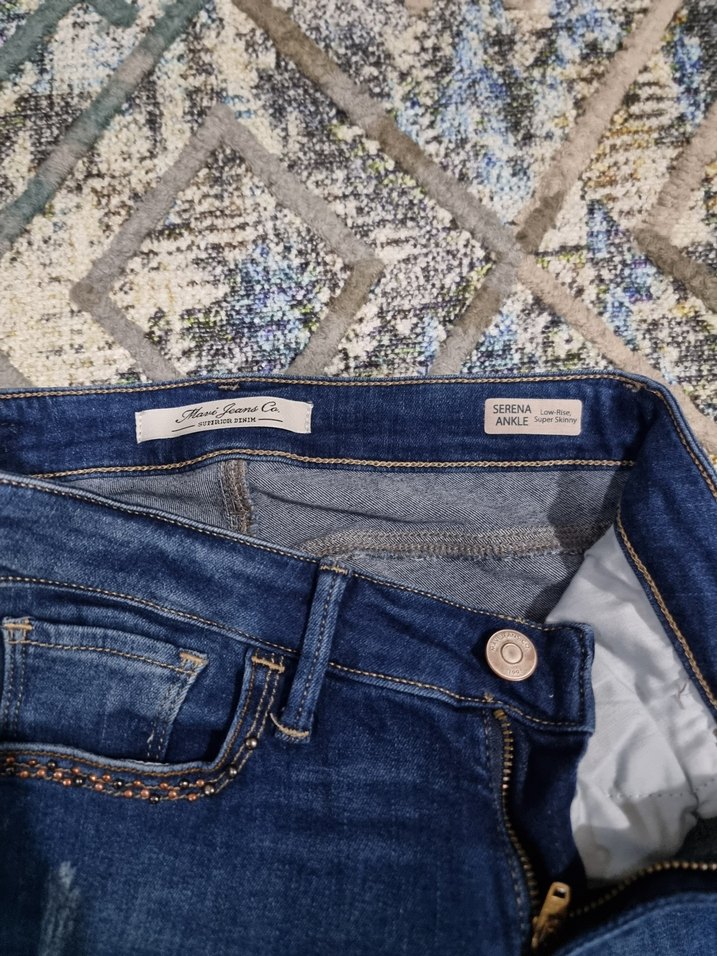 Mavi marka mavi renk kadın kot pantolon - Görsel 4