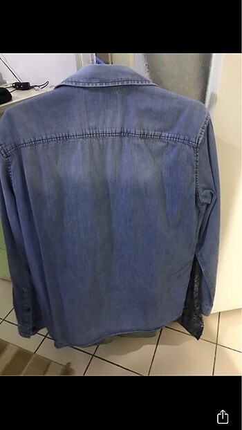 LC Waikiki Jean gömlek lcw bir kaç kez kullanıldı