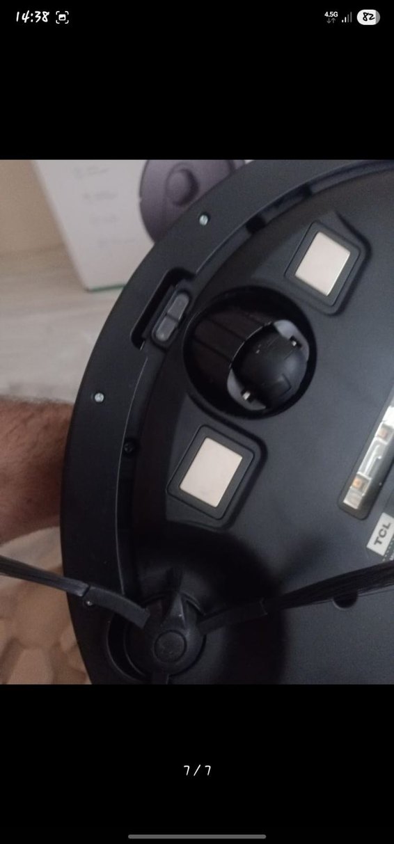 TCL Sweeva 6000M Siyah Robot Süpürge - Görsel 5