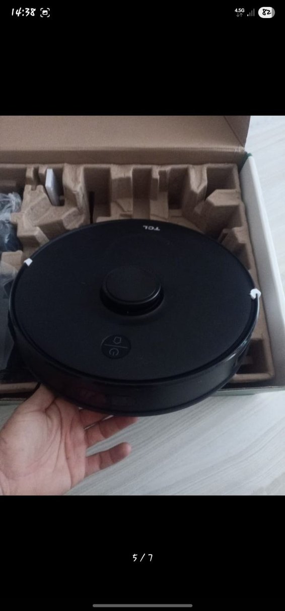 TCL Sweeva 6000M Siyah Robot Süpürge - Görsel 2