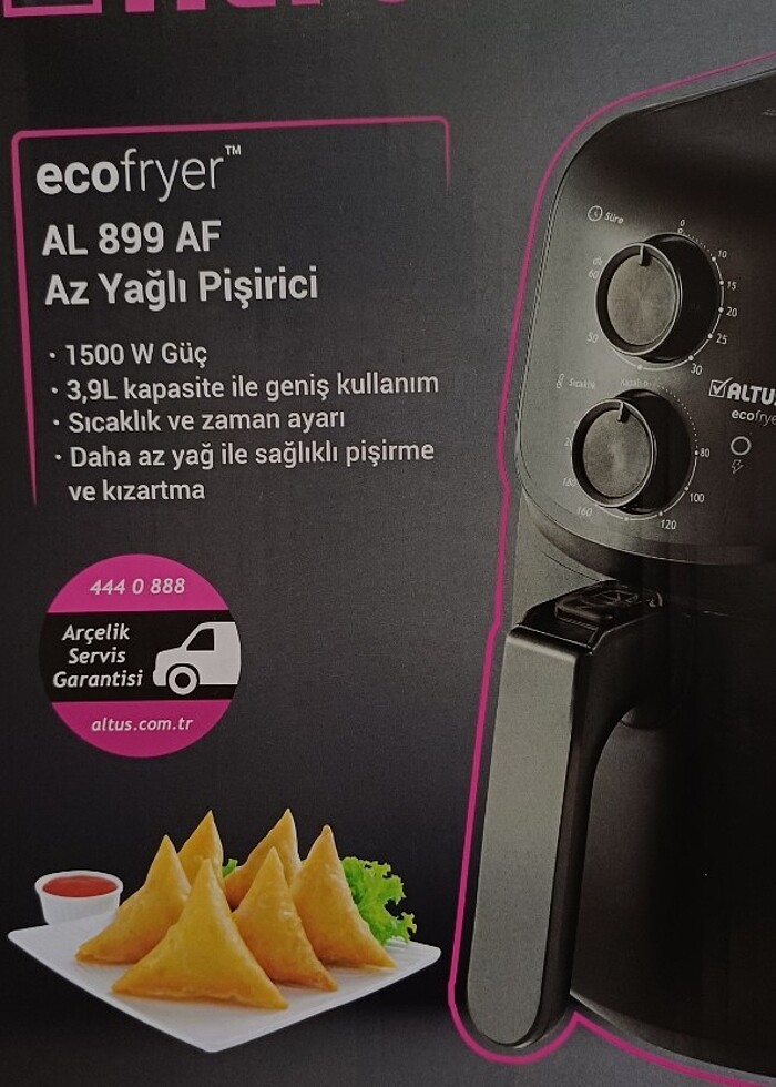 Altus  Fritöz - Görsel 4