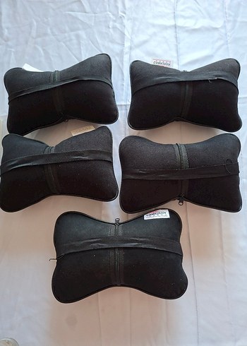 Siyah FIAT Baskılı Boyun Yastığı - Görsel 2