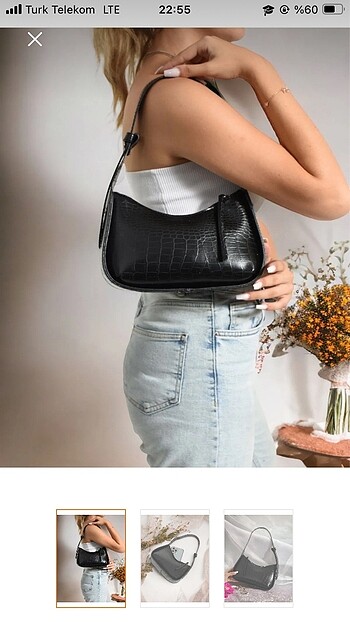 Zara Siyah çanta