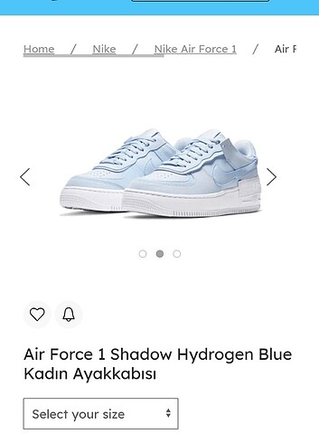 Nike air force 1 shadow
