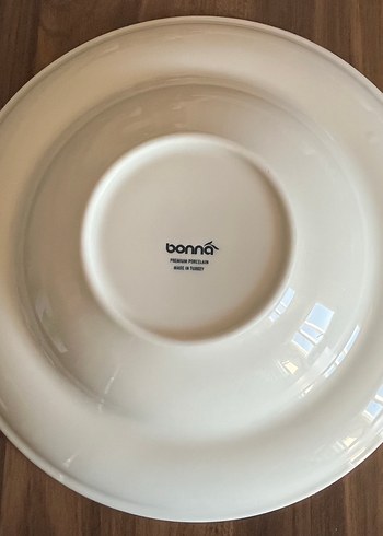 Diğer Bonna Porselen Gourmet Çukur Tabak 5 Adet