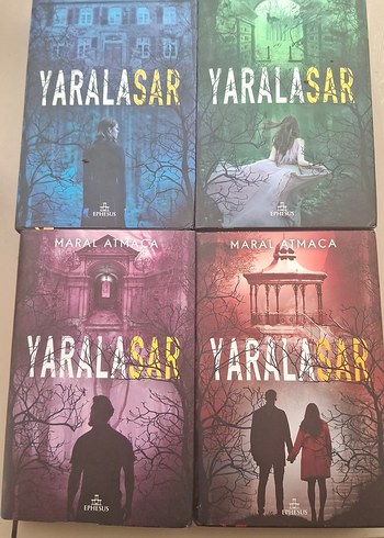 yaralasar ilk iki kitabı imzalı set ciltli pazarlık yapabilirim