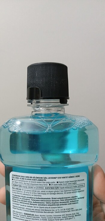  Beden Renk Listerine 
