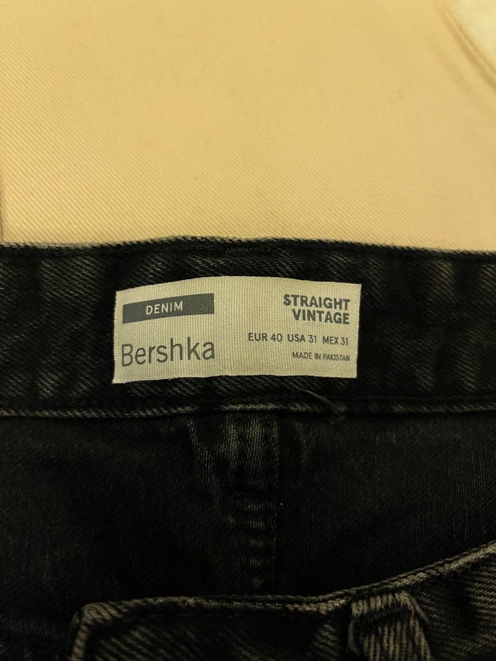Siyah Denim Jean Pantolon — görsel 5/6
