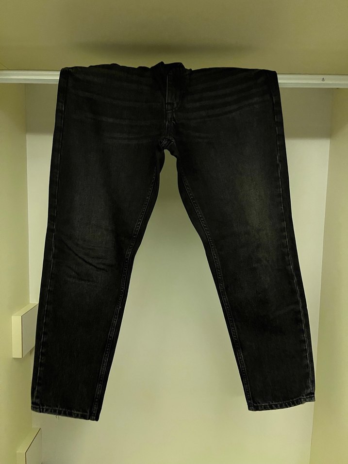 Siyah Denim Jean Pantolon — görsel 4/6