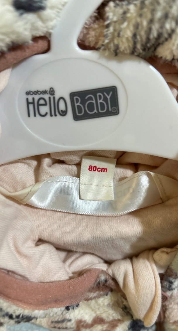 Kürk Detaylı Kapüşonlu Kamuflaj Bebek Tulumu - Görsel 4