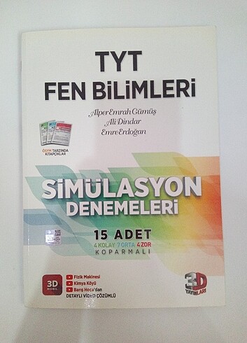 3D TYT Fen Bilimleri Deneme 