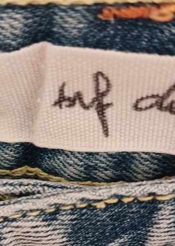 erkek Mavi Parlak Denim Midi Kot Pantolon - Görsel 4