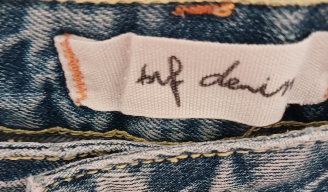 erkek Mavi Parlak Denim Midi Kot Pantolon - Görsel 4