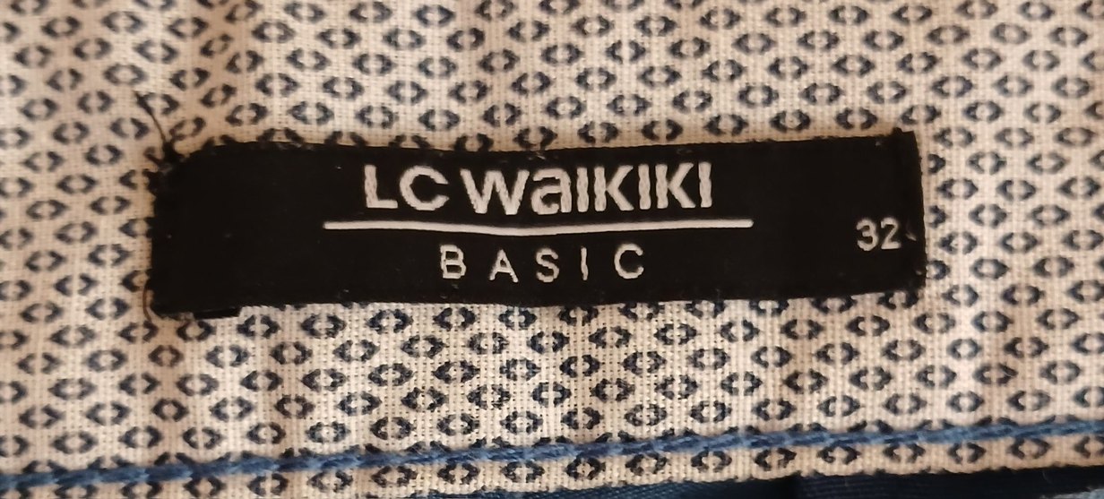 Mavi Kemerli Erkek Midi Şort - Görsel 3