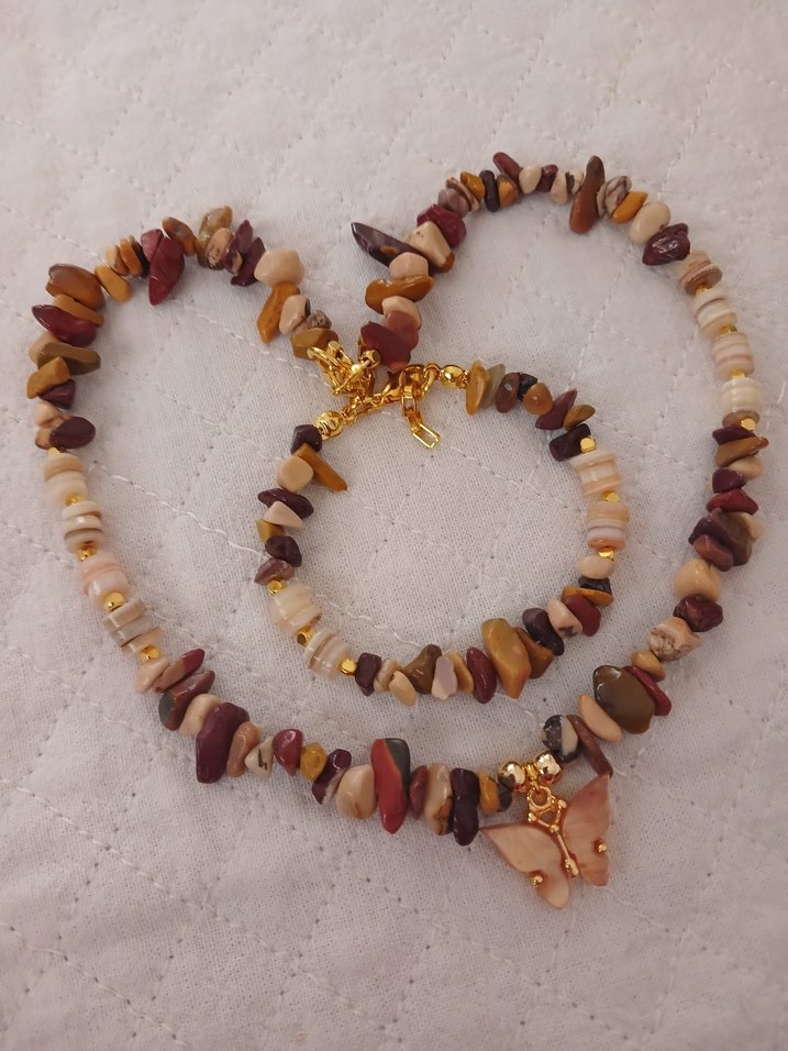 Bohem Kolye ve bileklik - Görsel 3