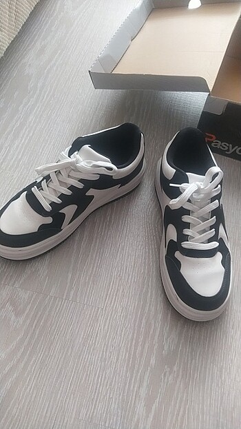 37 Beden çeşitli Renk Pasyone Siyah Kadın Sneaker Günlük Ayakkabı