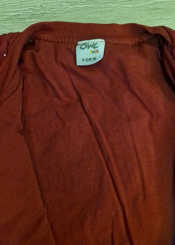 Kırmızı Baskılı Fermuarlı Bebek Tulumu - Görsel 3