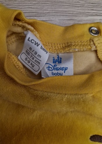 Sarı Baskılı Bebek Body - Görsel 3